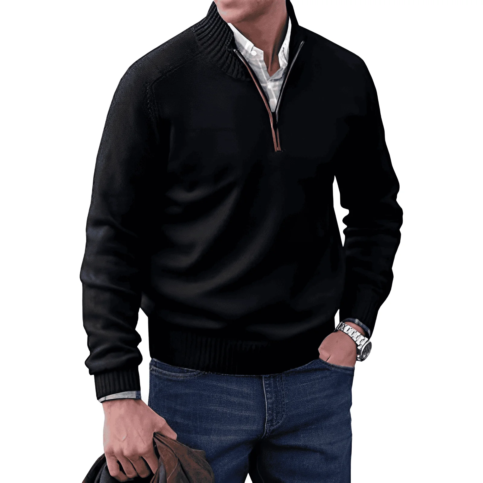 David | Eleganter Kaschmir Pullover - Image 2