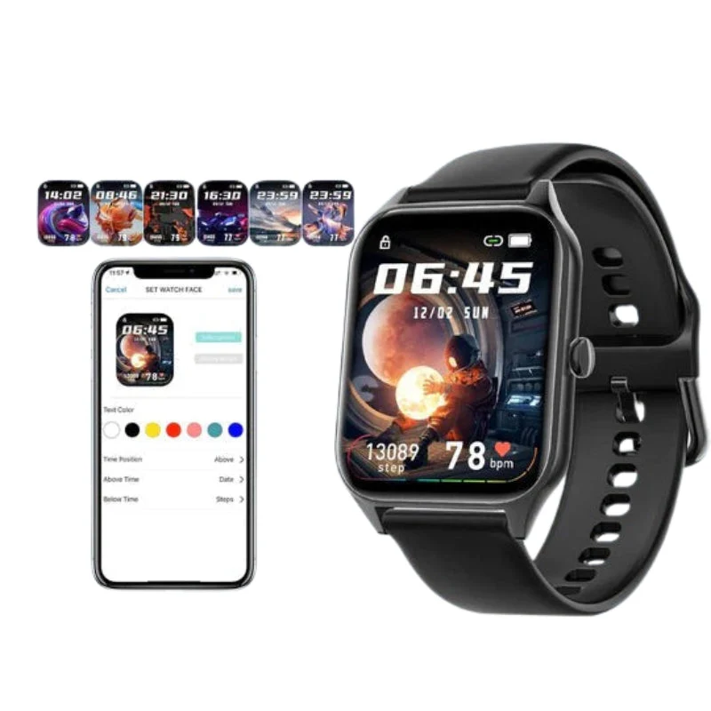 David GlucoTrack Smartwatch – Blutzuckermessgerät mit Pulsmessung, GPS und Fitness-Tracking - Image 5