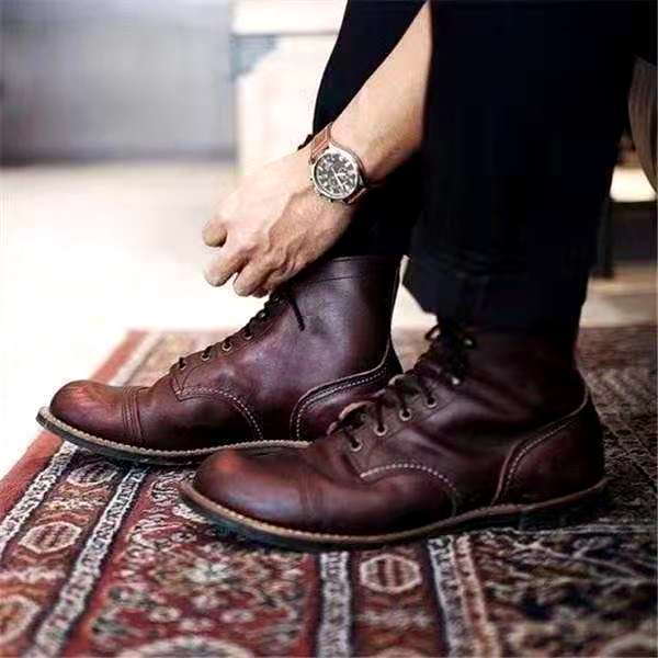 David – retro-schnürstiefel für herren - Image 4