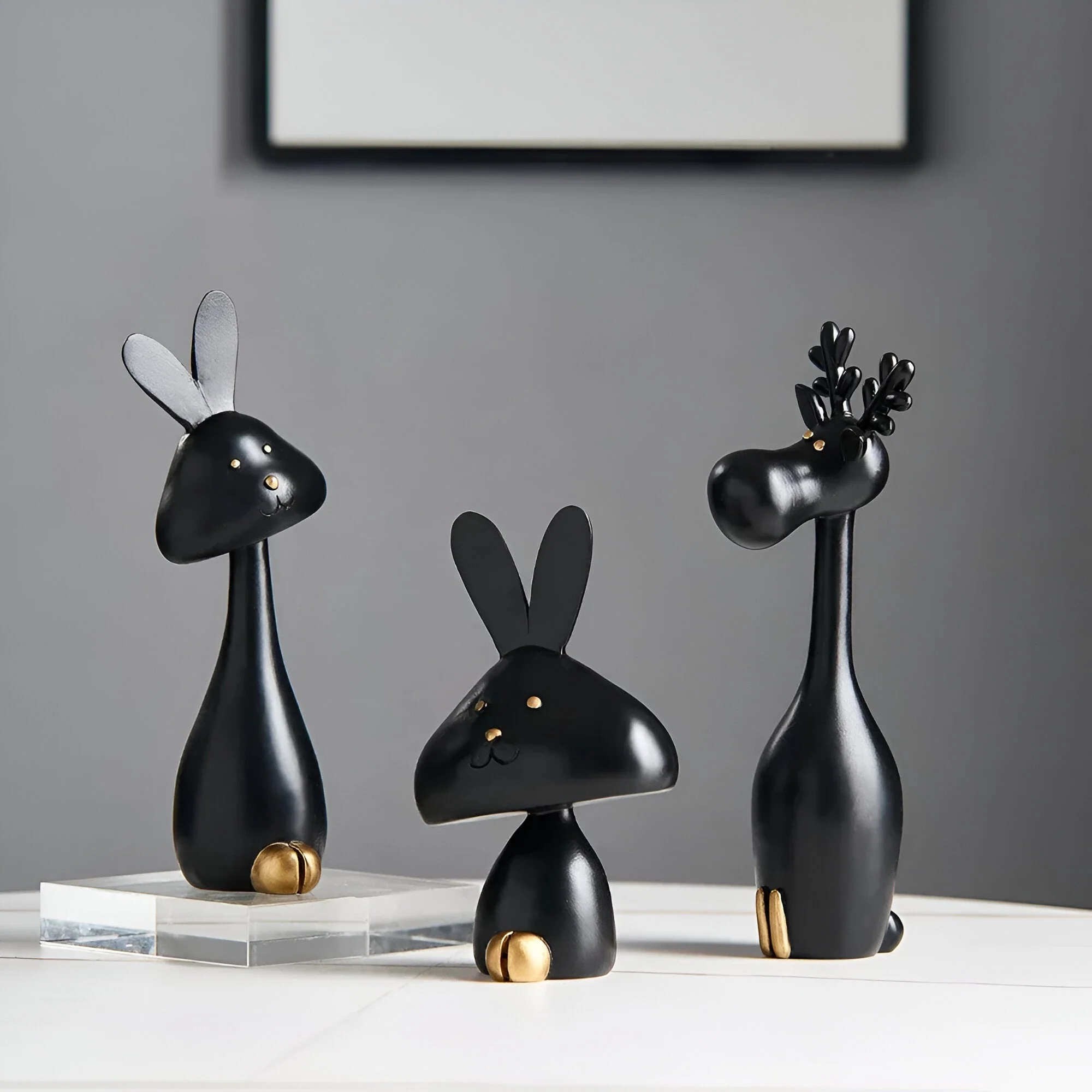 DecoPaws Elegante Tierfiguren für Moderne Tischdekoration - Image 6