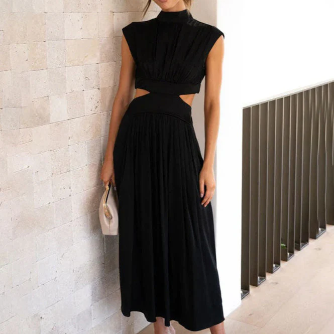 Delilah - Glamouröses und stilvolles Kleid mit Ausschnitt in der Taille für Frauen - Image 5