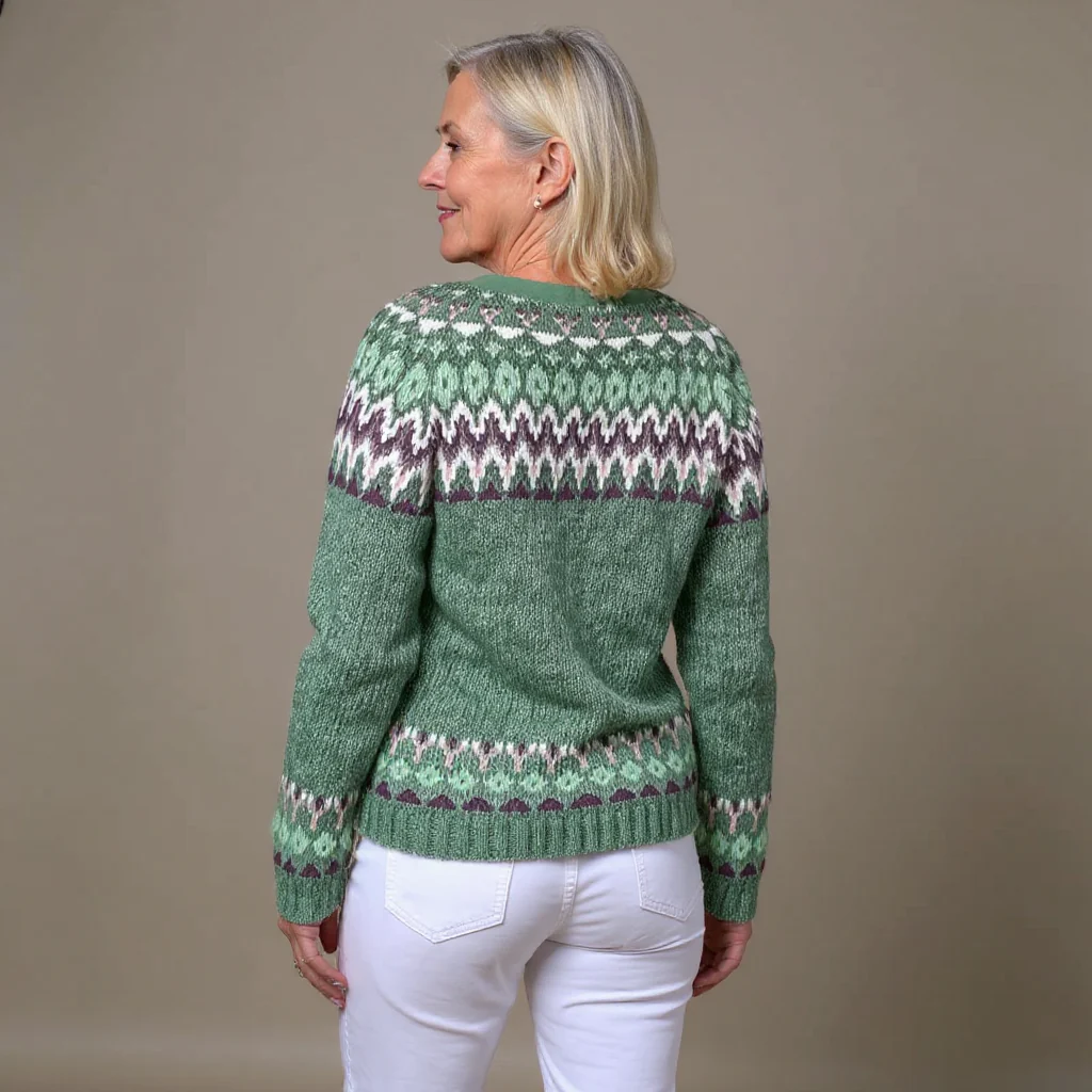 Delilah | Vintage Isländische Strickjacke - Image 3