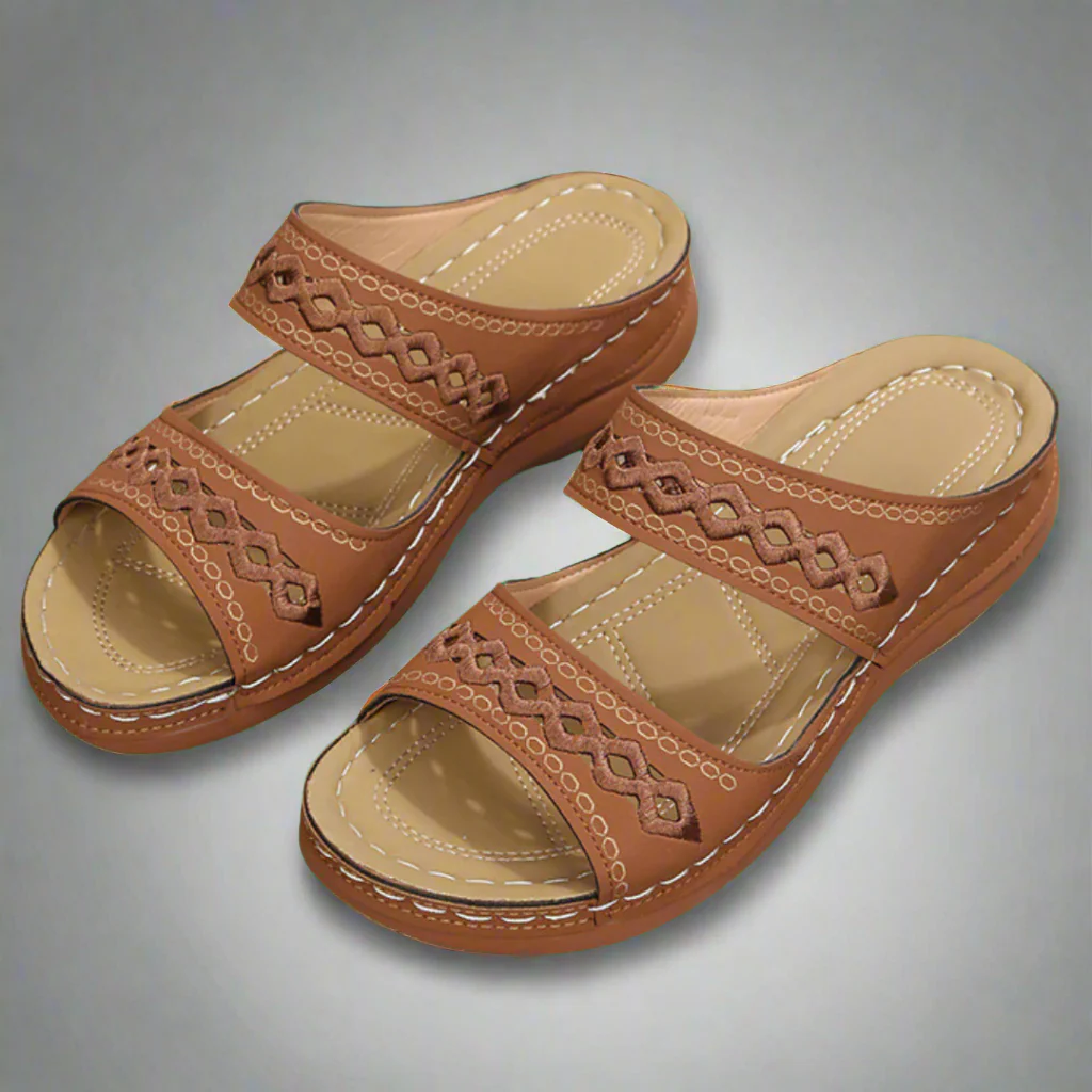 Delina | Hochwertige orthopädische Damensandalen für einen komfortablen Sommer