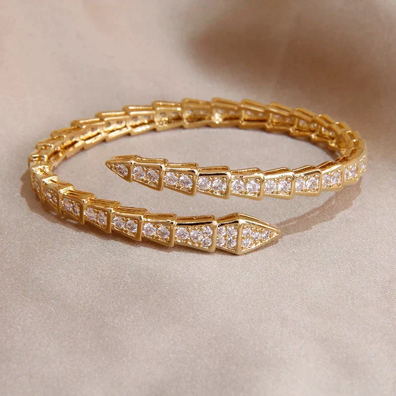DELUXE SERPENT ARMBAND | GOLD - Image 2