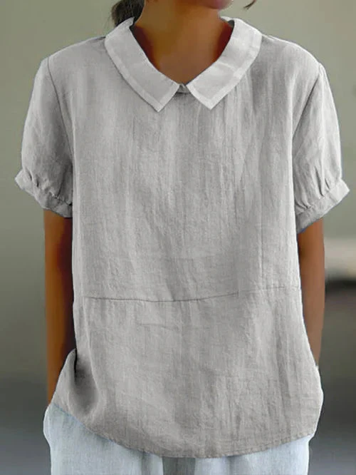 Diana | Elegantes Top mit Vintage Kragen - Image 5