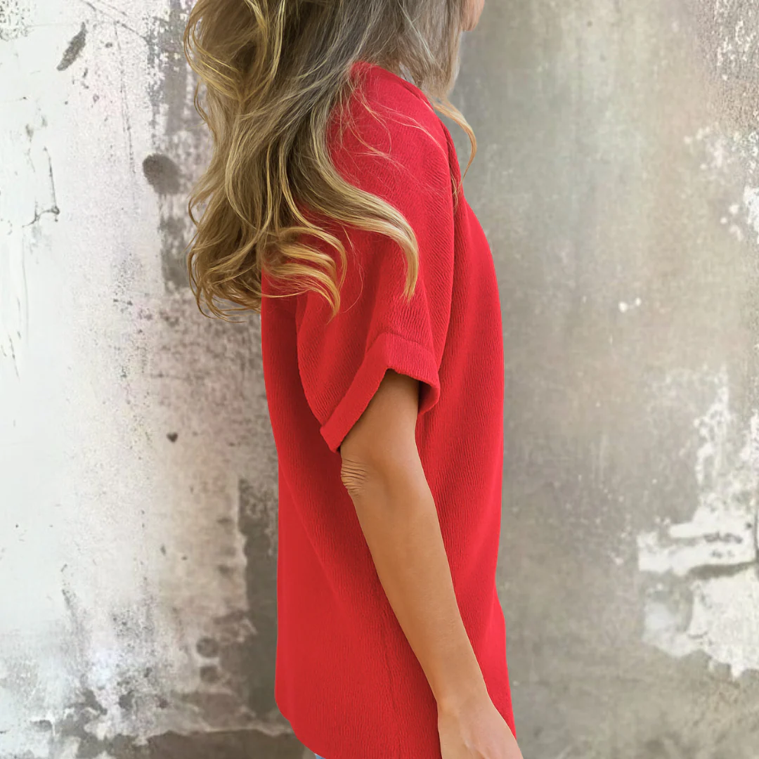 Diana™ | Schicke Bluse mit Rundhalsausschnitt - Image 3