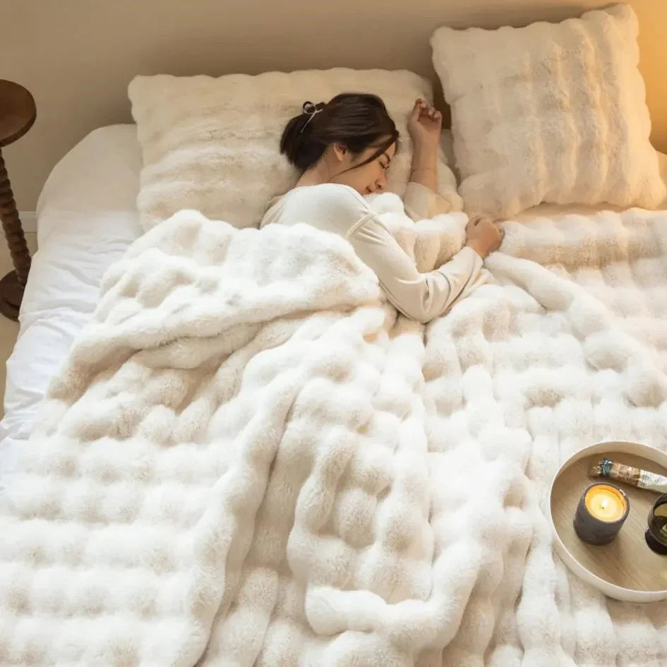 Die Plüschdecke, von der alle sprechen! - WarmWool hält Sie an kalten Tagen warm - Image 8