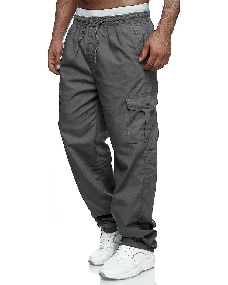 Dillon - lockere cargohose mit mehreren taschen - Image 6
