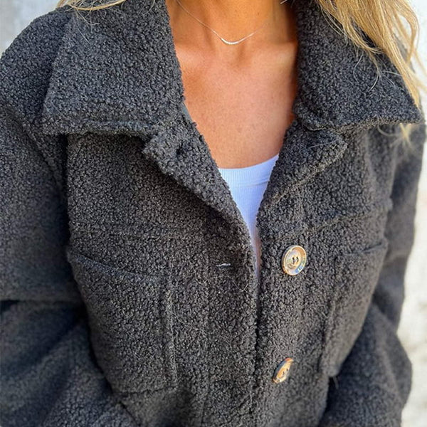 Dion | Kurze jacke mit Revers - Image 4