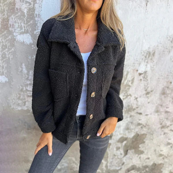 Dion | Kurze jacke mit Revers - Image 6