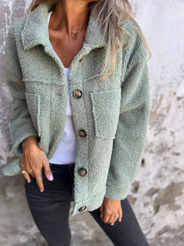 Dion | Kurze jacke mit Revers - Image 8