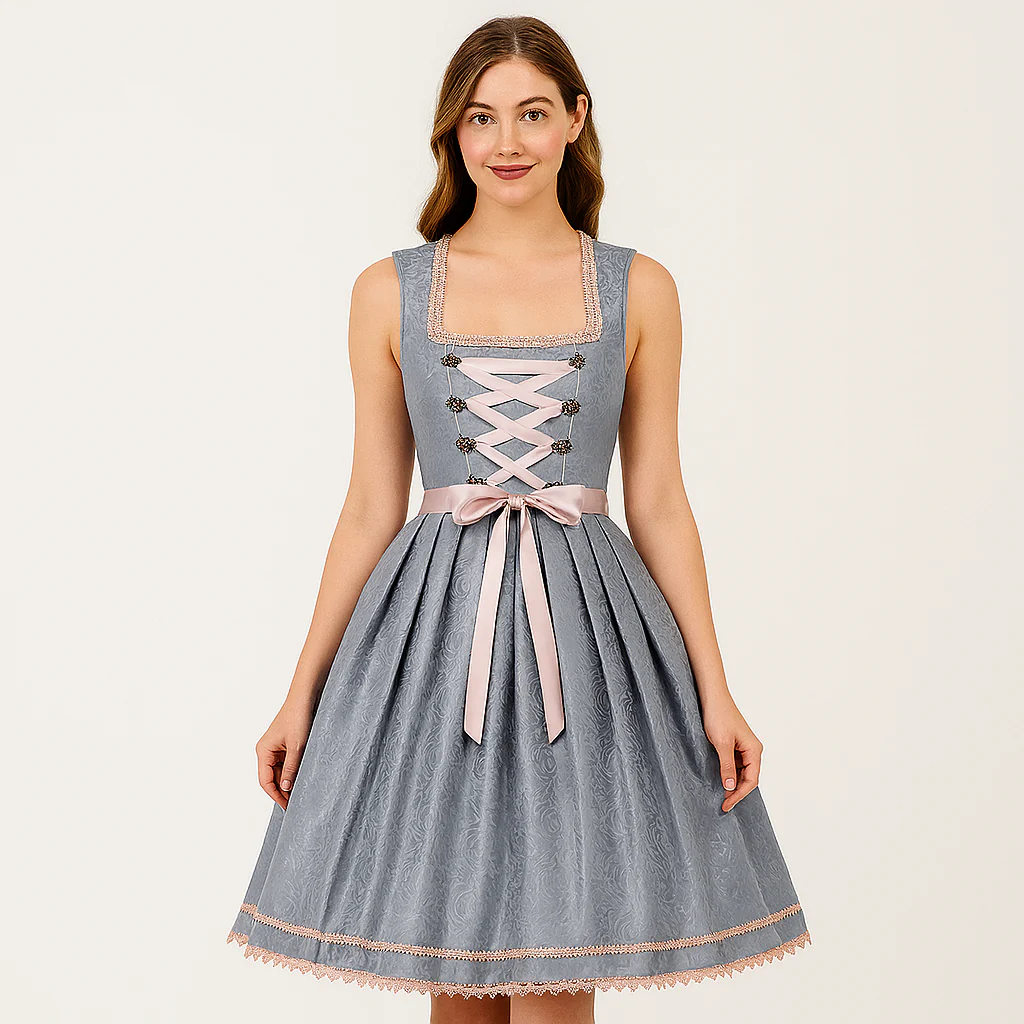 Dirndl Damen Set – Vintage Tracht für Wiesn & Volksfest - Image 2