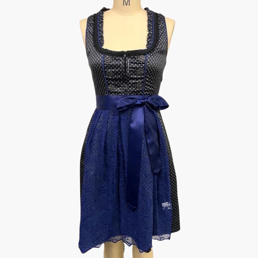Dirndl kleid mit Spitzenschürze für Damen - Oktoberfest 2025