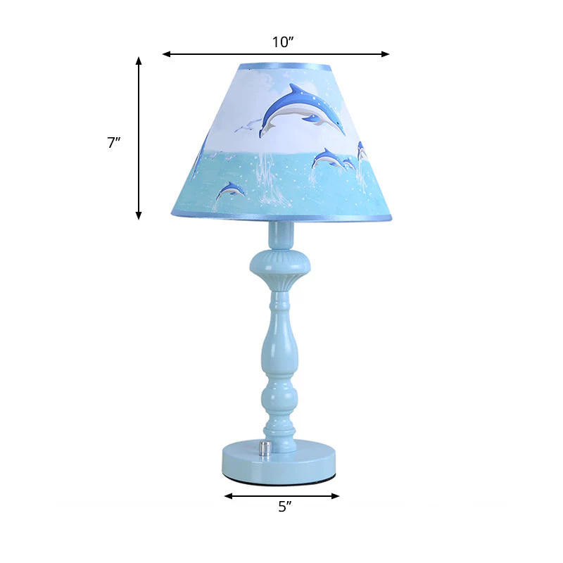 Dolphilume – Ausgefallene Delfin-Schreibtischlampe für Kinder - Image 2