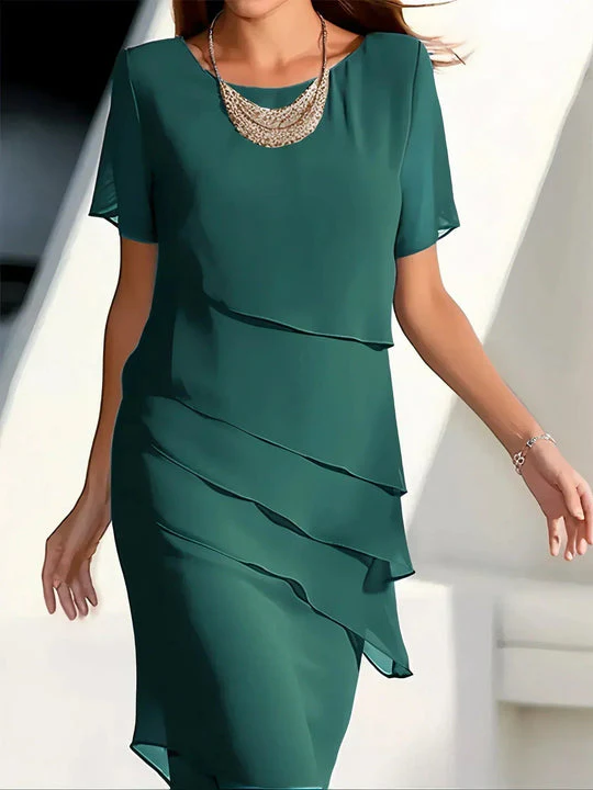 DORINA - MIDIKLEID MIT KURZEN ÄRMELN - Image 3