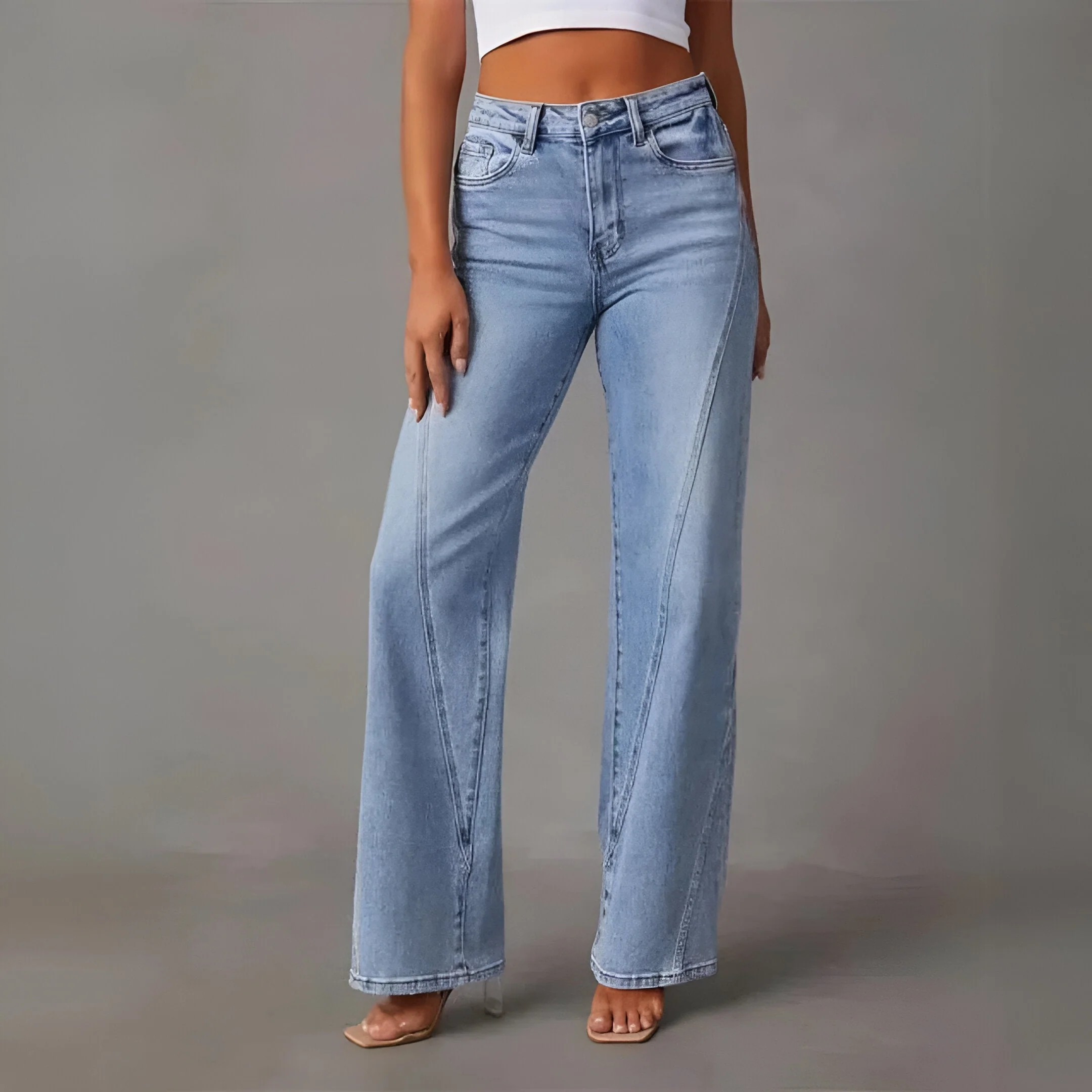 Dorothea Jeans mit geradem Schnitt