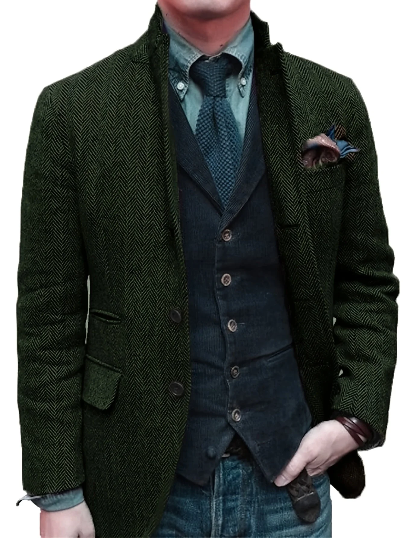 Dvian – Elegante Jacke Mit Knöpfen - Image 5