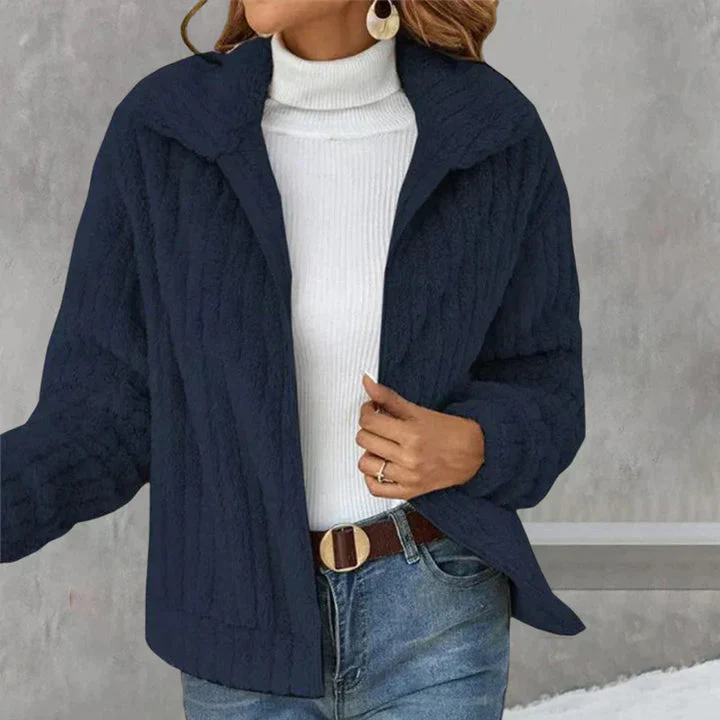 Dyana - kuschelige & stylishe damen fleecejacke - Image 2