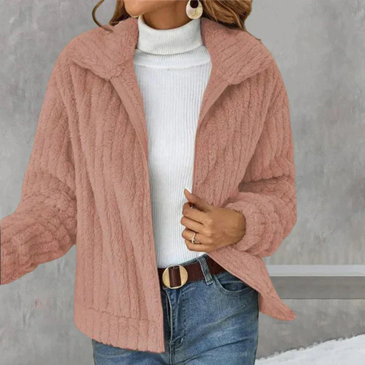Dyana - kuschelige & stylishe damen fleecejacke - Image 4