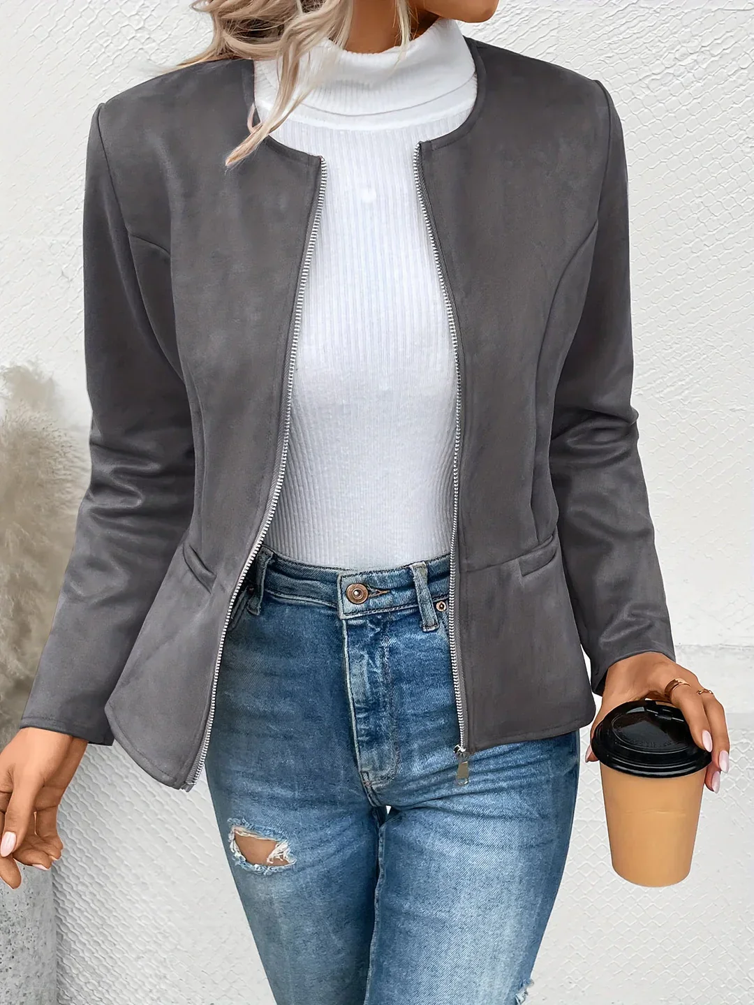 EDELMIRA - JACKE MIT REISSVERSCHLUSS - Image 13