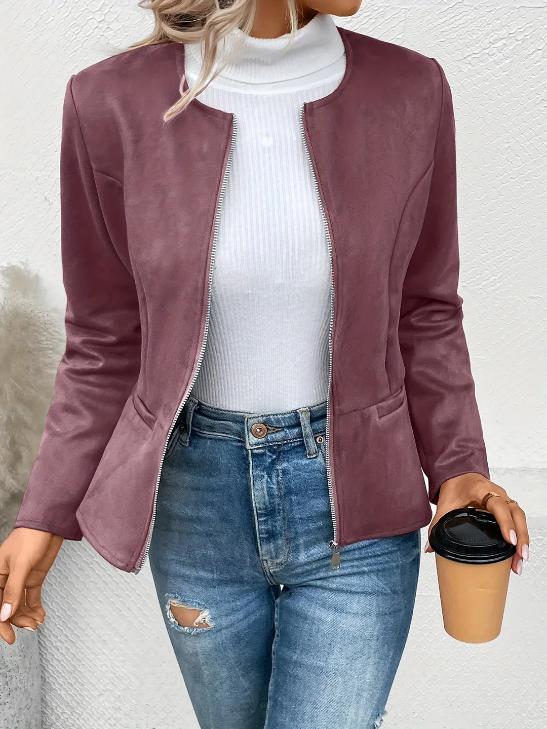 EDELMIRA - JACKE MIT REISSVERSCHLUSS - Image 3