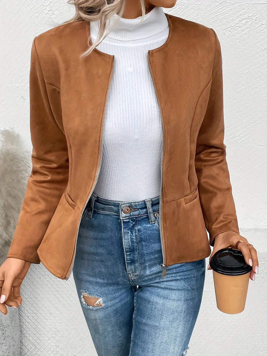 EDELMIRA - JACKE MIT REISSVERSCHLUSS - Image 6