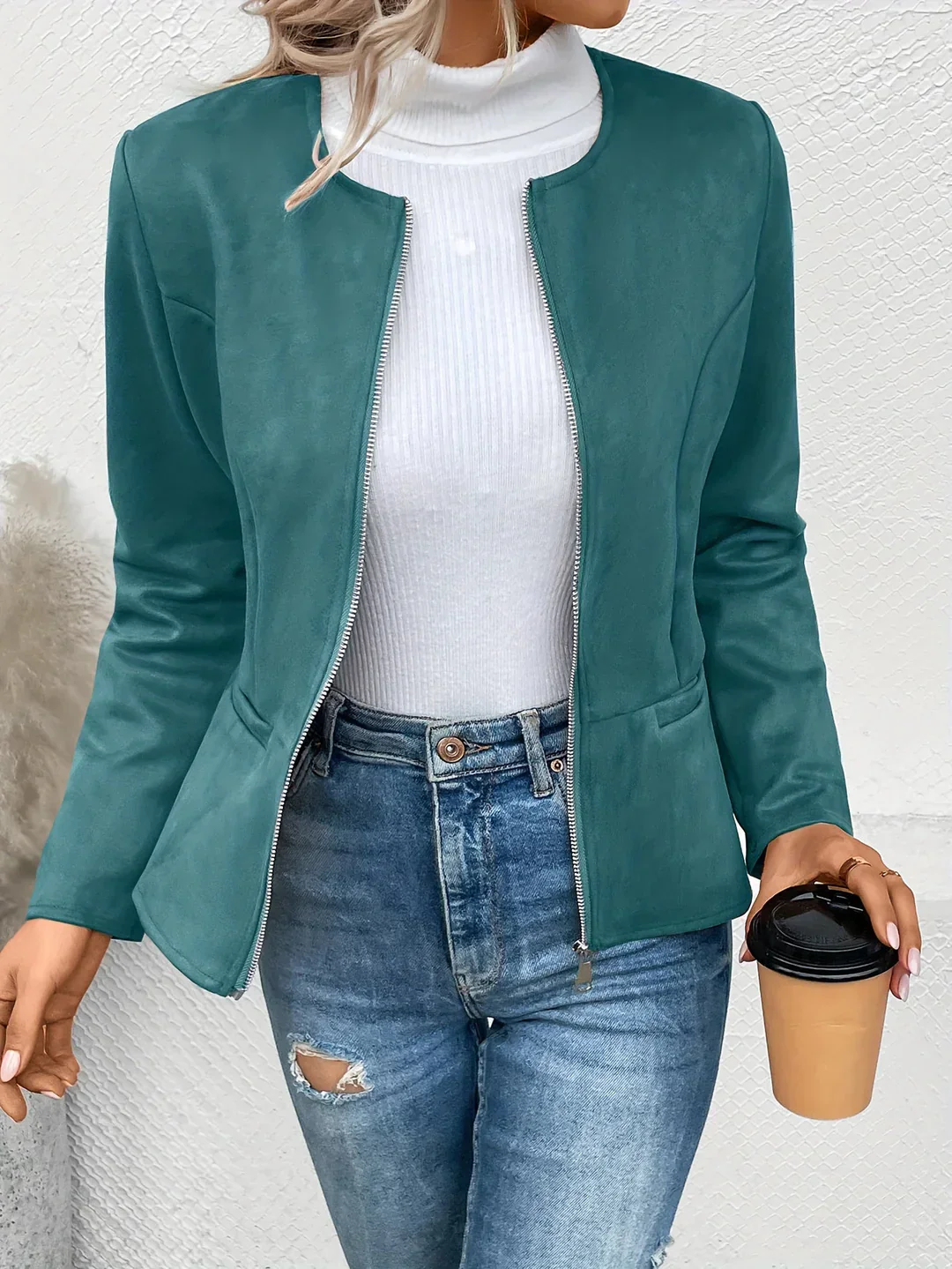 EDELMIRA - JACKE MIT REISSVERSCHLUSS - Image 8