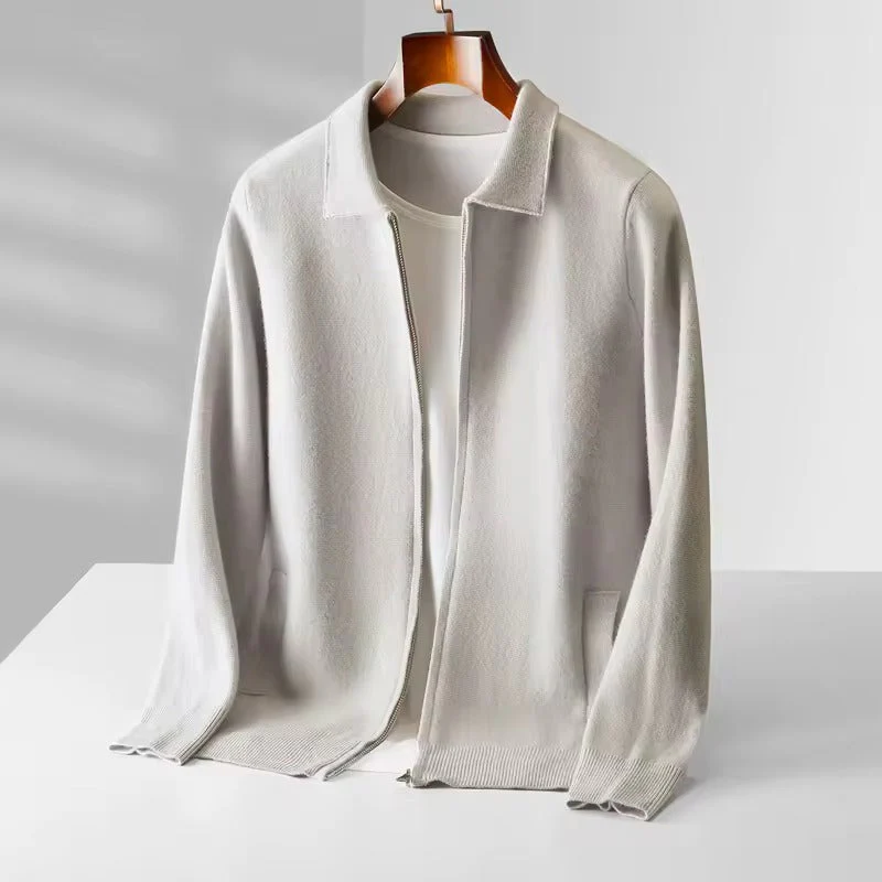 EDWIN - FEINSTRICK-STRICKJACKE MIT REISSVERSCHLUSS - Image 4