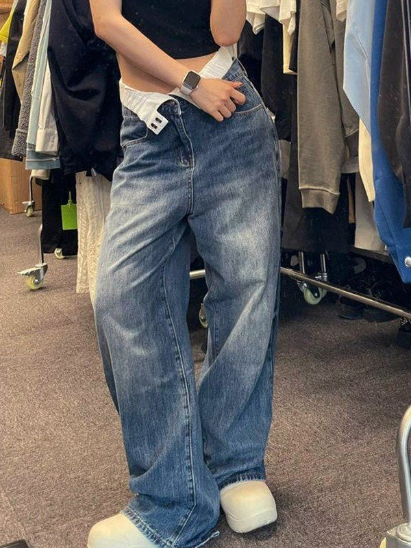 Eglantine - jeans mit hoher taille und weitem bein - Image 2