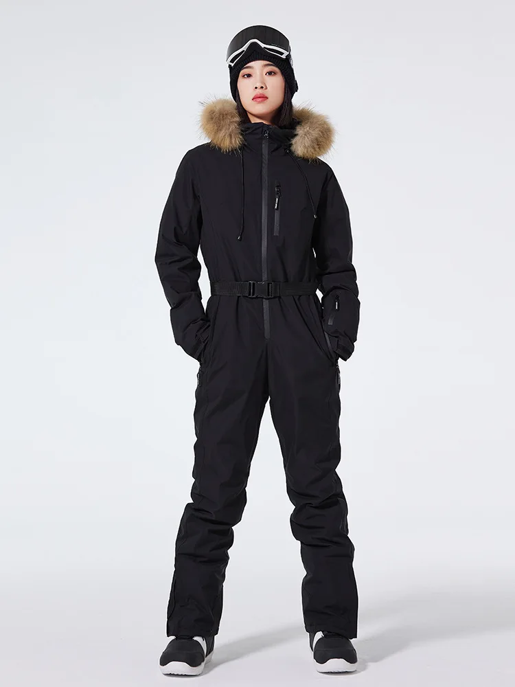 Einteiliger Skianzug für Damen | Wintersportbekleidung - Image 8
