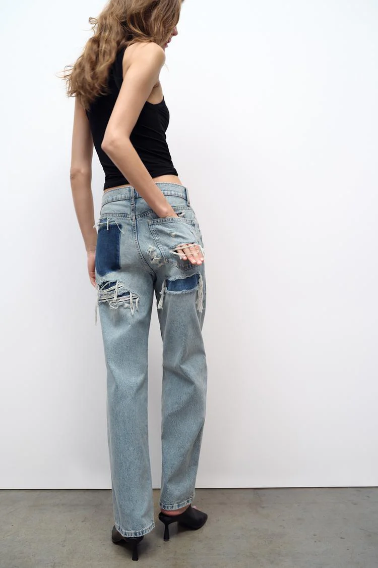 Eira | Stylische High-Waist-Jeans mit markanten Taschen - Image 3