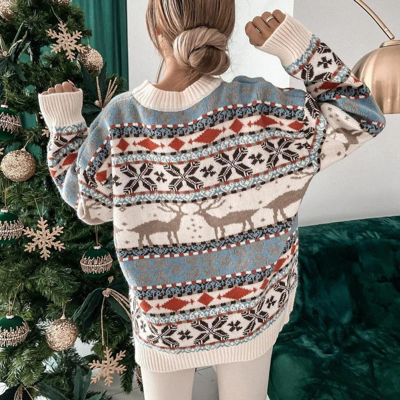 Ela - super kuscheliger & warmer damen pullover im weihnachts look - Image 13