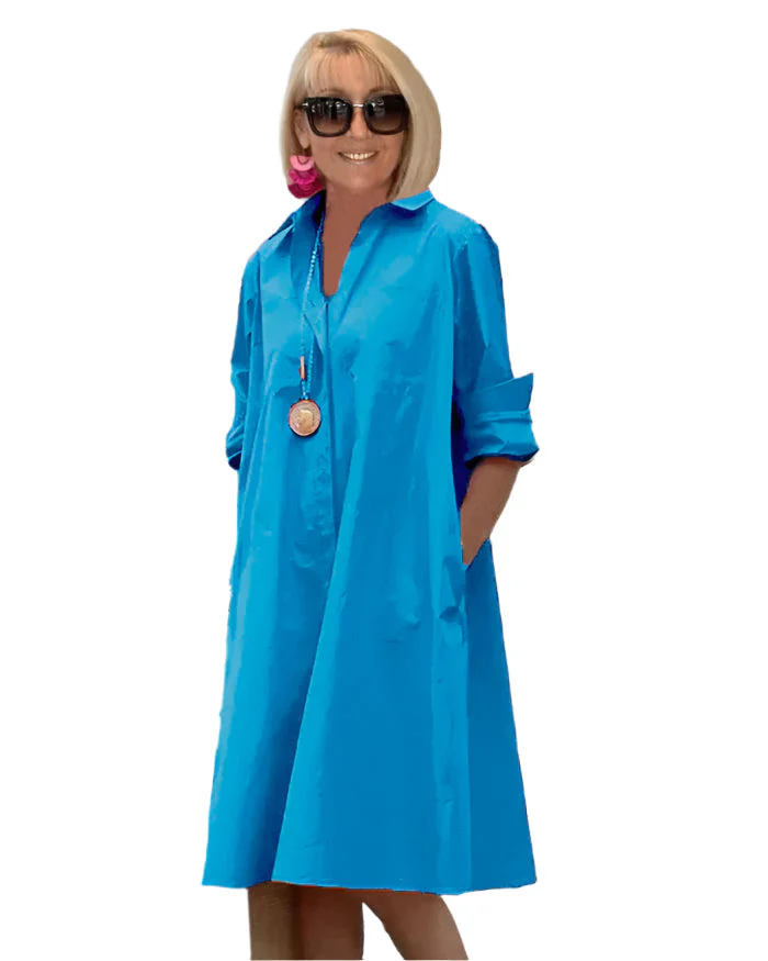 ÉlanChic elegante Hemdkleid für Frauen mit raffiniertem Stil - Image 8