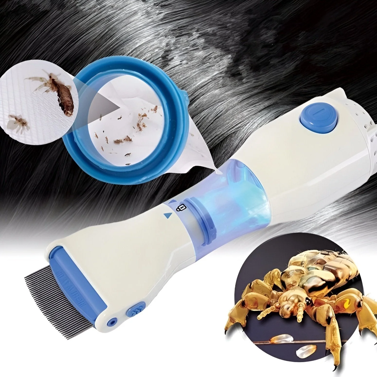 Electric Lice Comb Lice Entferner wahr - frei und sicher - Floh - Image 2