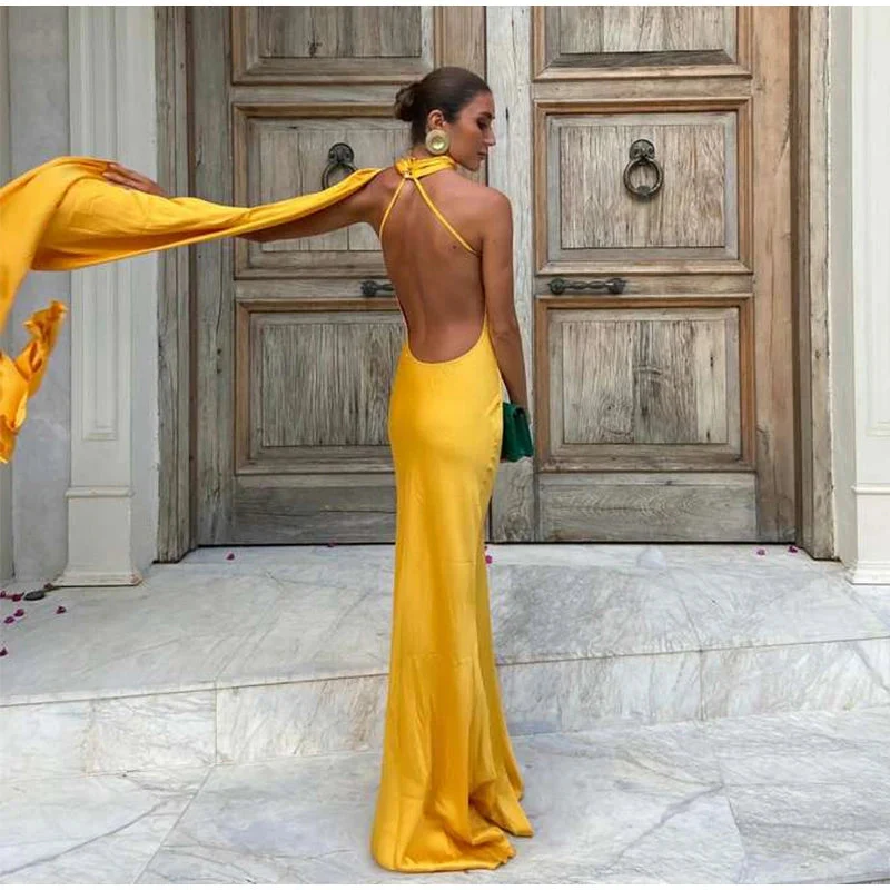Elégance Nocturne – Elegantes Cocktailkleid mit Bindenausschnitt und offenem Rücken - Image 10