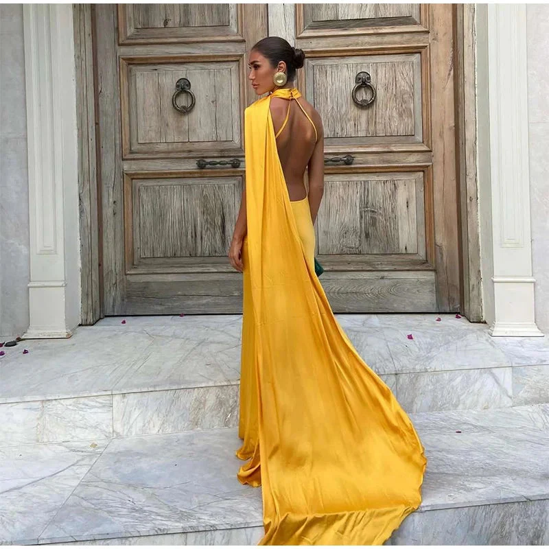 Elégance Nocturne – Elegantes Cocktailkleid mit Bindenausschnitt und offenem Rücken - Image 11