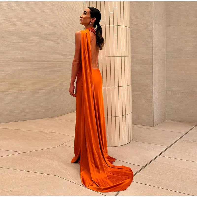 Elégance Nocturne – Elegantes Cocktailkleid mit Bindenausschnitt und offenem Rücken - Image 17