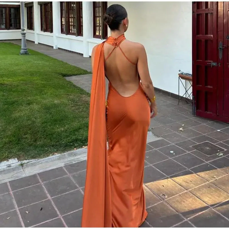 Elégance Nocturne – Elegantes Cocktailkleid mit Bindenausschnitt und offenem Rücken - Image 18