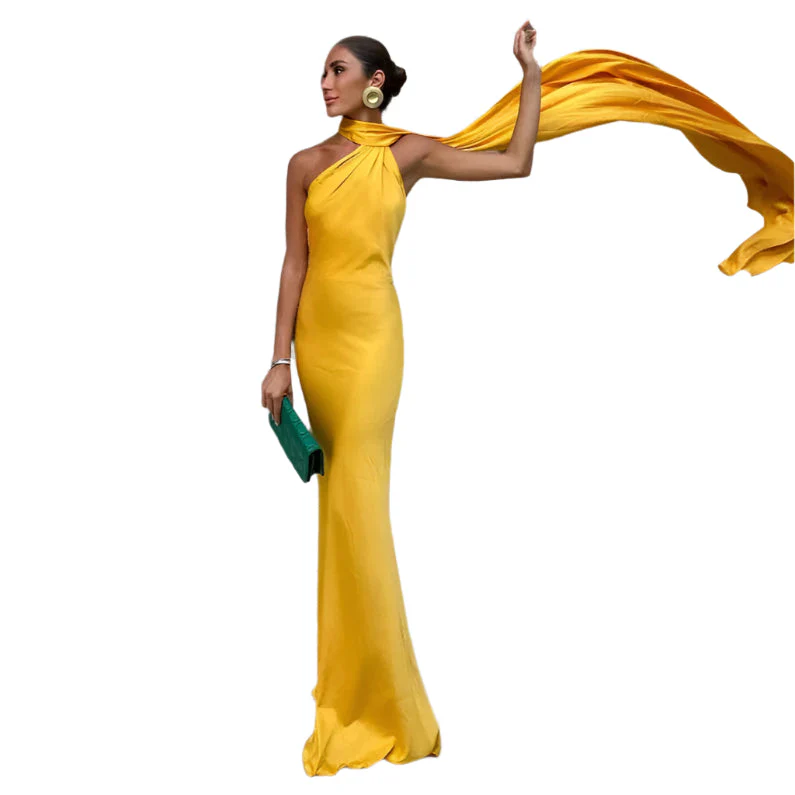 Elégance Nocturne – Elegantes Cocktailkleid mit Bindenausschnitt und offenem Rücken - Image 21