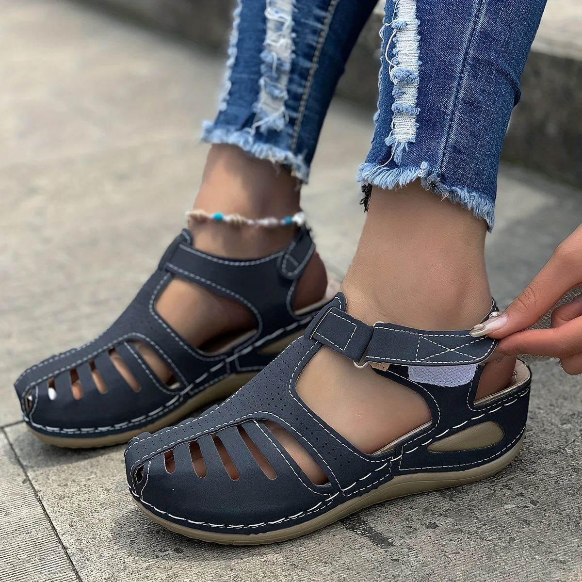 ElegantaStep™ – Elegante Geschlossene Damen Sandalen - Image 10