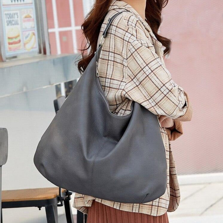Elegante Damen-Schultertasche aus vielseitigem Synthetikmischgewebe - Image 3