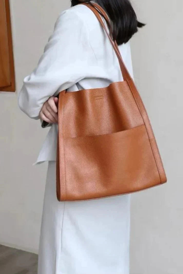 Elegante Damen-Schultertasche, vielseitiges Design, strapazierfähiges Synthetikgewebe - Image 2