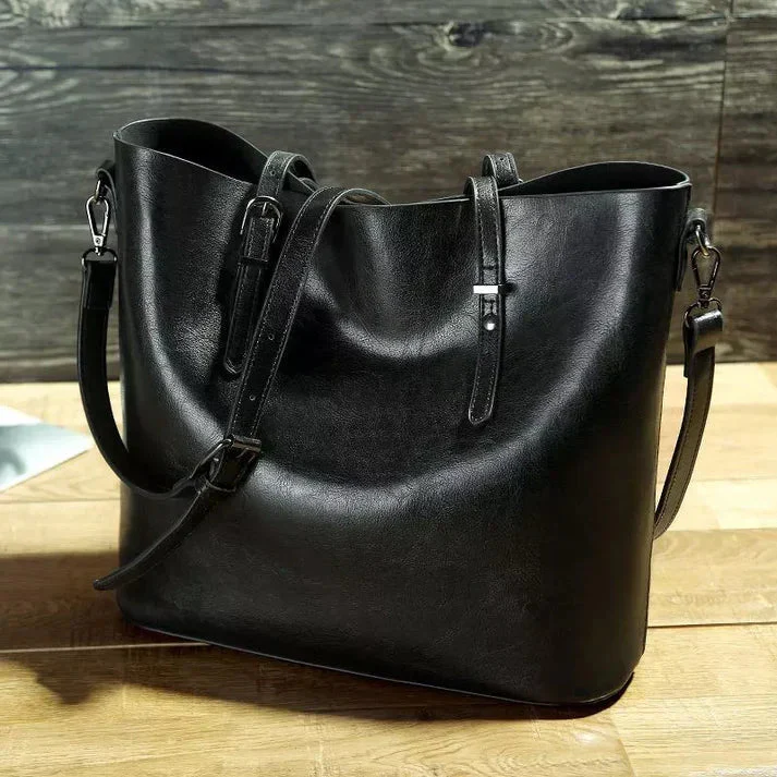 Elegante Damen-Umhängetasche aus funktionalem Leder