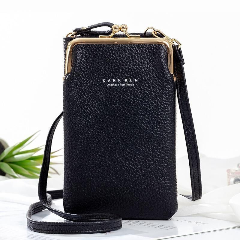 Elegante Damen-Umhängetasche für Handys aus strapazierfähigem PU-Leder - Image 15