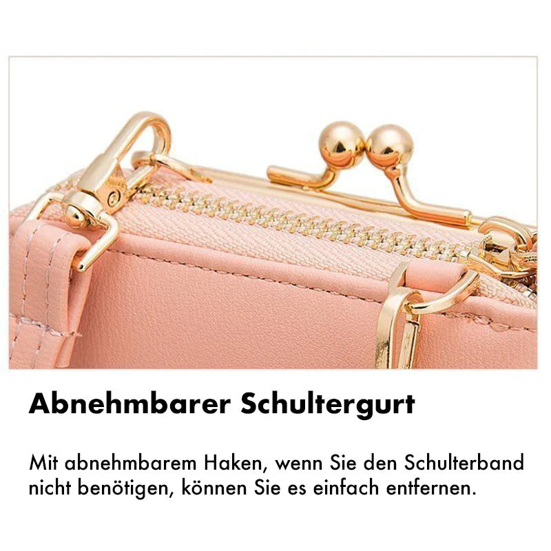 Elegante Damen-Umhängetasche für Handys aus strapazierfähigem PU-Leder - Image 5