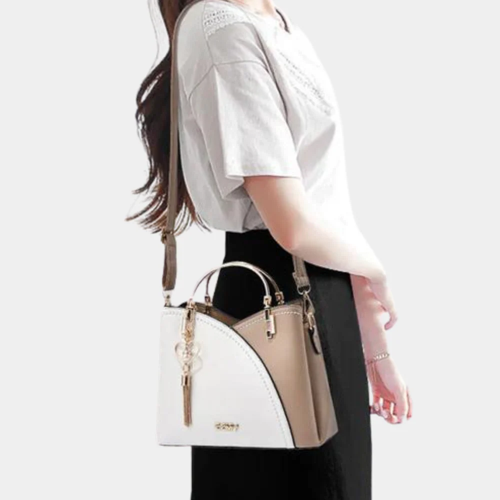 Elegante Damenhandtasche aus stilvollem veganem Leder - Image 2