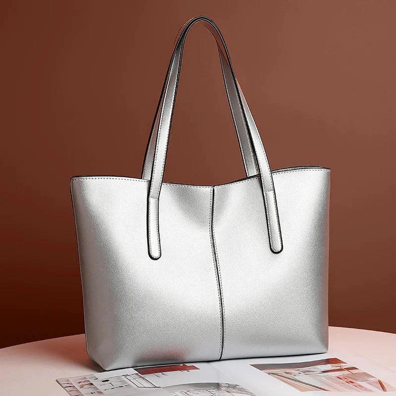Elegante, geräumige Damen-Tragetasche aus umweltfreundlichem Material