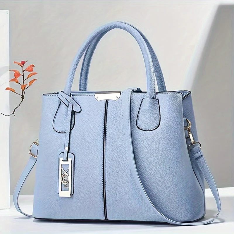 Elegante, geräumige Damenhandtasche aus vielseitigem PU-Leder - Image 8