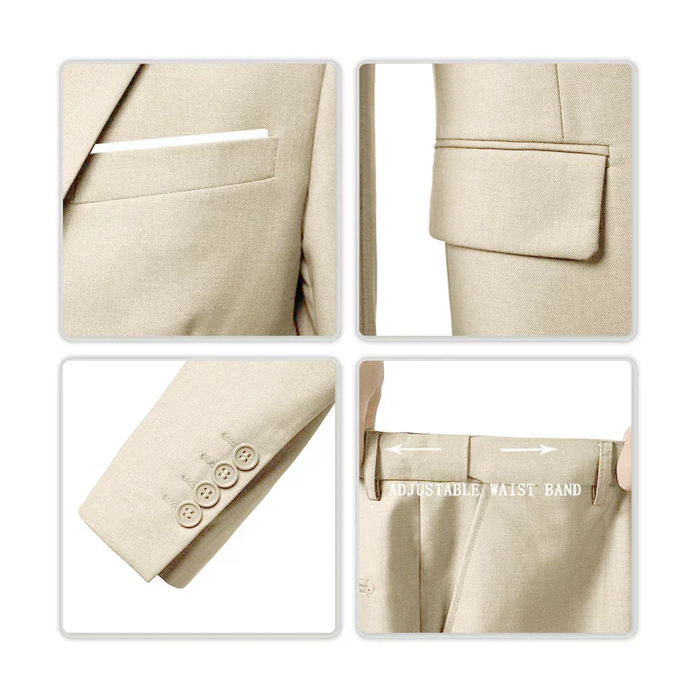 Elegante Herren Hochzeitsgast Anzug | Dreiteiler - Image 2