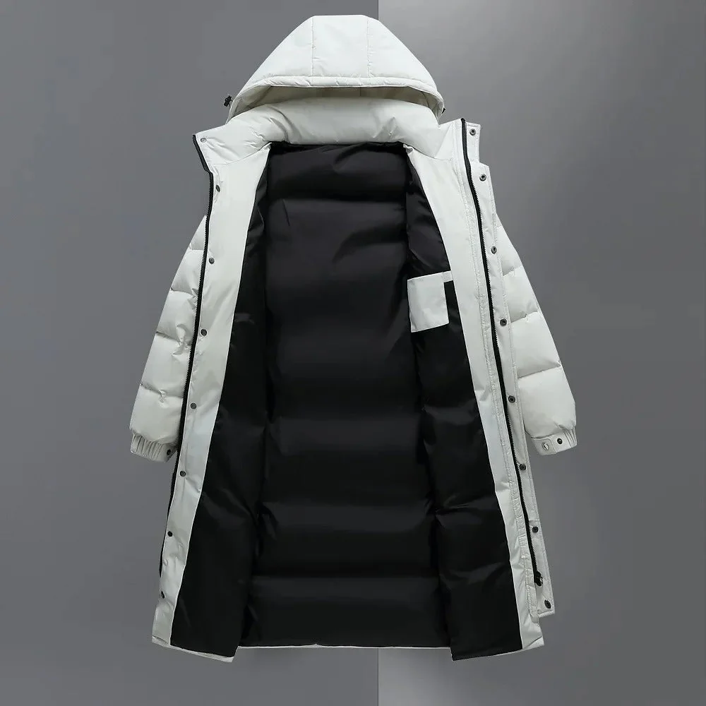 Elegante lange Wintermäntel für Herren - Image 4
